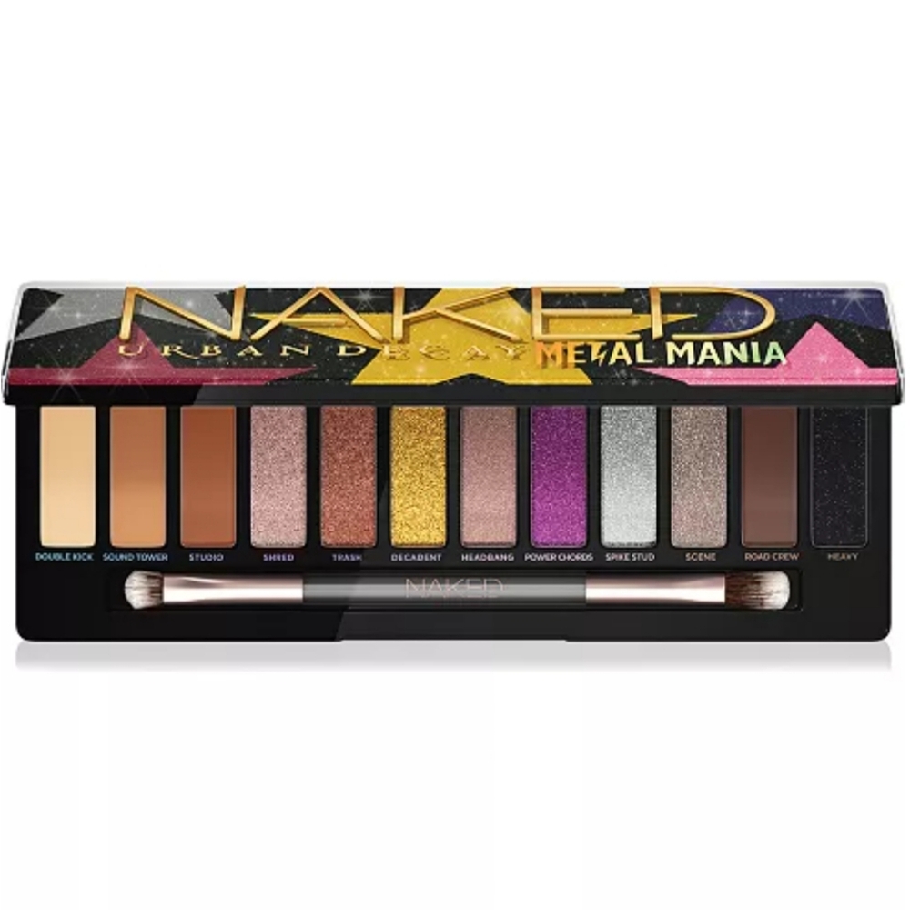NIB Urban Decay Naked METAL MANIA Eyeshadow Palette - Picture 7 of 11